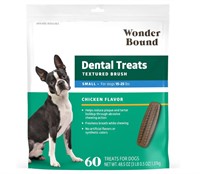 Wonder Bound Dog Dental Treat - Small, 60 Count