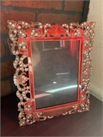 French lick frame red 5x7 Pearl metal