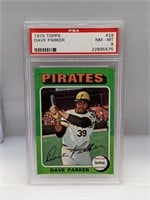 1975 Topps #29 Dave Parker PSA 8 2nd Year