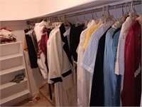 Contents of closet on right side