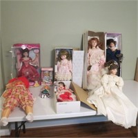 Collectable Porcelain Dolls & More
