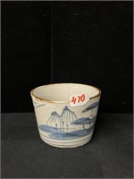 Arita porcelain blue and white cup