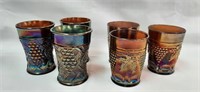 (6) NW Amethyst Tumblers - See Description