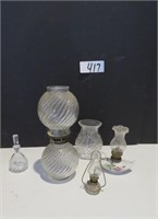 Vintage Oil Lamp - Perfume Bottle & More