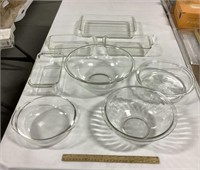 Pyrex & Fire-King glass dishes