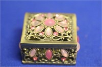 A Metal Trinket Box