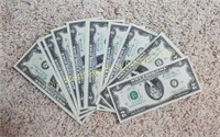 (13) $2 Dollar Bills