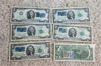 $2 Dollar Bills