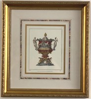 Framed Urn/Vase print sold by The World of