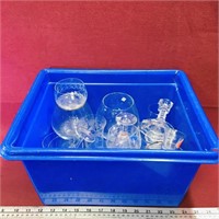 Lot Of Assorted Glass Items