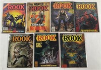 Warren Rook Lot 7 Magazine Nos.1-6 + Warren P.No.2