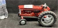VTG. HUBLEY PRESSED METAL TRACTOR (GREAT COND.)