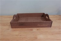 Harry&David Wooden Serving tray