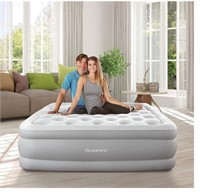Beautyrest Raised Air Bed w/Edge Support READ