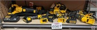 DeWalt  Assorted tools lot of 10 items
