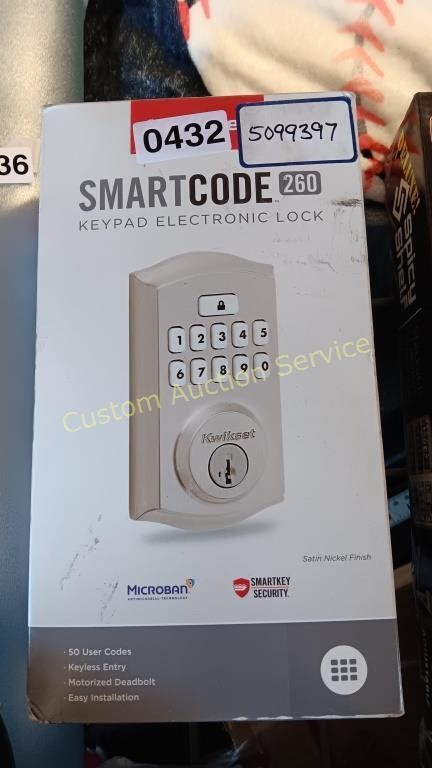 SMARTCODE KEYPAD ELECTRONIC LOCK