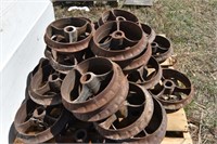 John Deere 2" Center Roller Harrow Packer Wheels