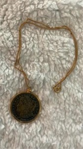1921 Morgan Silver Dollar Necklace