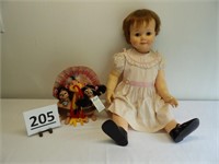 31" Tall Ideal Doll & Annalee Mice