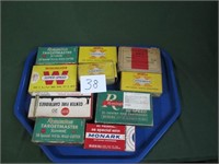 10 Empty Vintage Ammo Boxes