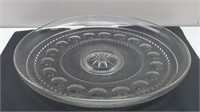 Large Pressed Glass Tray
