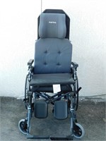 Karma Wheel Chair With Extra Seat Pad Like New