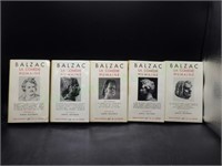 Bibliotheque de la Pleiade Balzac La Comedie 4 vol