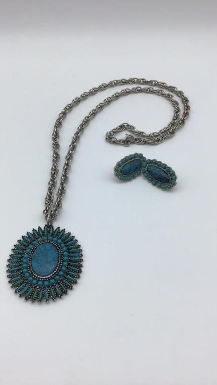Southwestern, necklace and earring set