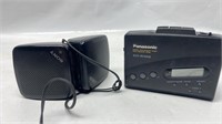 Sony Speaker & Panasonic Walkman RQ-v180