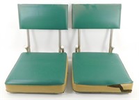 * Vintage Pair of Green Bay Packers Stadium Seats