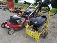 Mower and Power washer