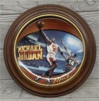 Michael Jordan Collector Plate in Frame