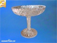 Cambridge near cut compote with air stem