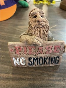 No Smoking figurine