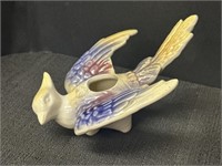 Pottery, ceramic bird wall pocket/vase