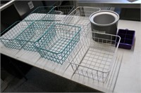 Wire basket lot