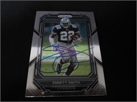 2022 PRIZM EMMITT SMITH AUTOGRAPH COA