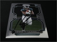 2021 PRIZM KENNETH GAINWELL AUTOGRAPH COA