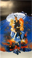 Autograph 007 Diamonds Are Forever Poster