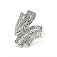 18ct W/G Diamond 1.43ct ring