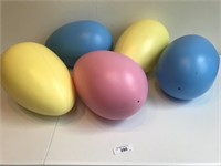 Giant Plastic Easter Eggs
