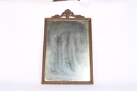 Vintage Wood Framed Mirror