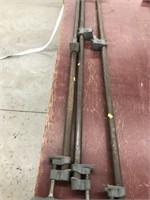 (3) 42" Bar Clamps