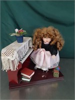 Porcelain Doll on Piano
