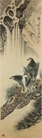 Gao Jianfu 1879-1951 Watercolour on Paper Scroll