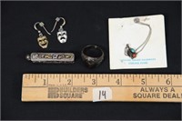 STERLING SILVER JEWELRY LOT - 24G