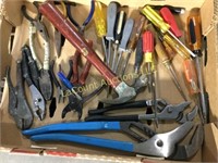 assorted hand tools hammer pliers more lots