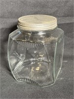 Vintage Glass Canister