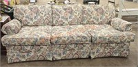 Floral couch apx 80in x 29 in x 33 in
