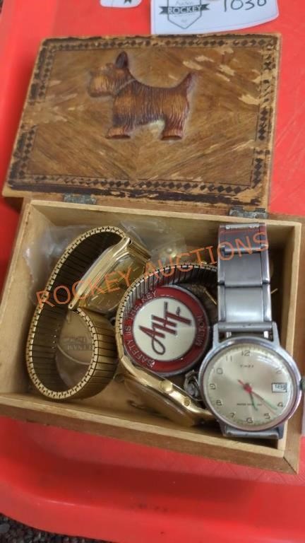Misc. Vintage men'swatch and more lot